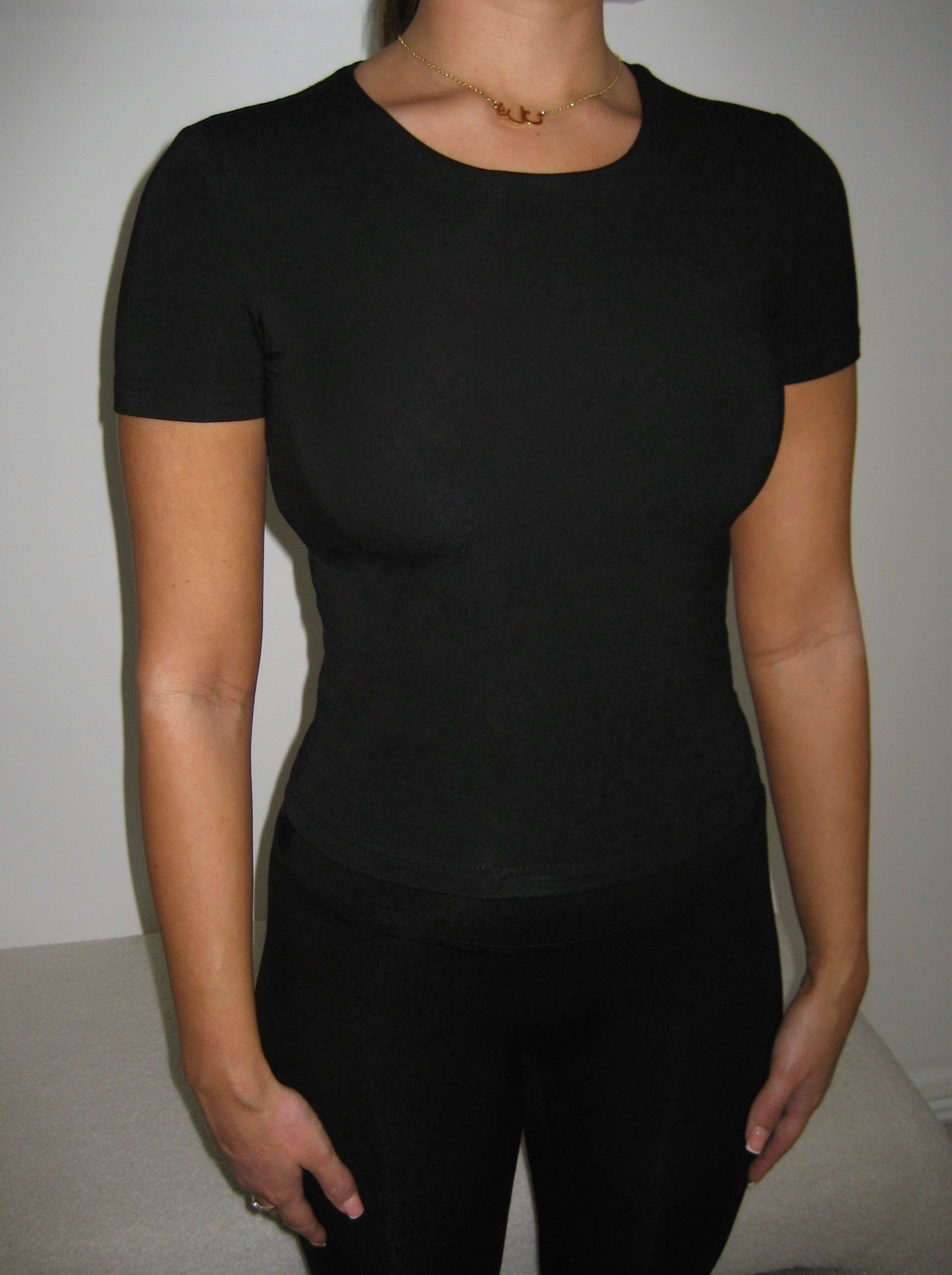 Black Short Sleeve T